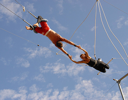 Flying Trapeze activity holiday